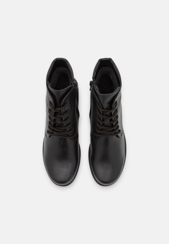 Bottines à Lacets Noir Gabor | Femmes Exclusives